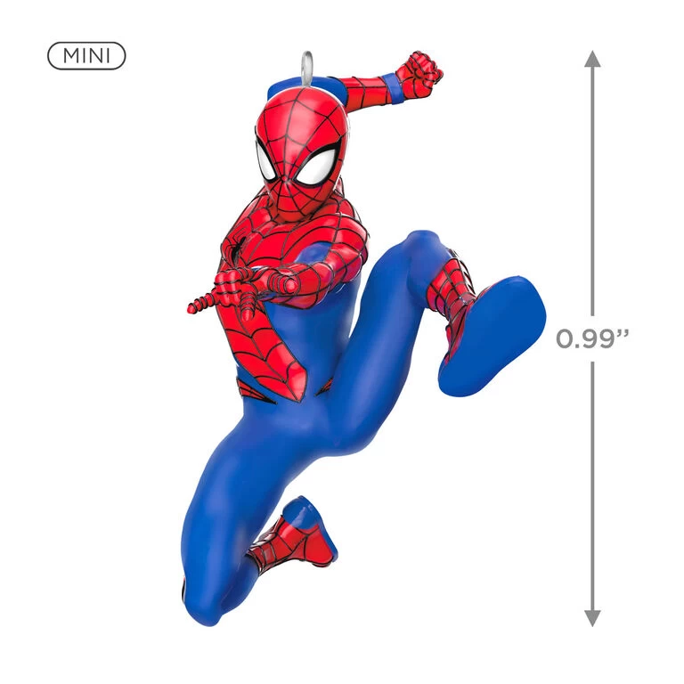 Hallmark Mini Marvel Spider-Man And Miles Morales Ornaments, Set Of 2 4 Hallmark Mini Marvel Spider-Man And Miles Morales Ornaments, Set Of 2 - Image 4