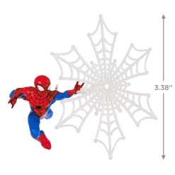 Hallmark Marvel Spider-Man Spidey Spins A Snowflake Ornament -Hallmark Spiderman Snowflake Keepsake Ornament 1999QXI7467 03
