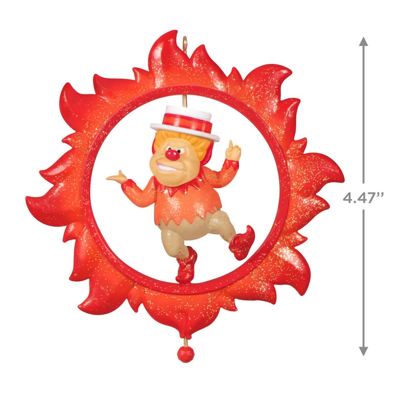 Hallmark The Year Without A Santa Claus™ Spinning Heat Miser Ornament 3 Hallmark The Year Without A Santa Claus™ Spinning Heat Miser Ornament - Image 3