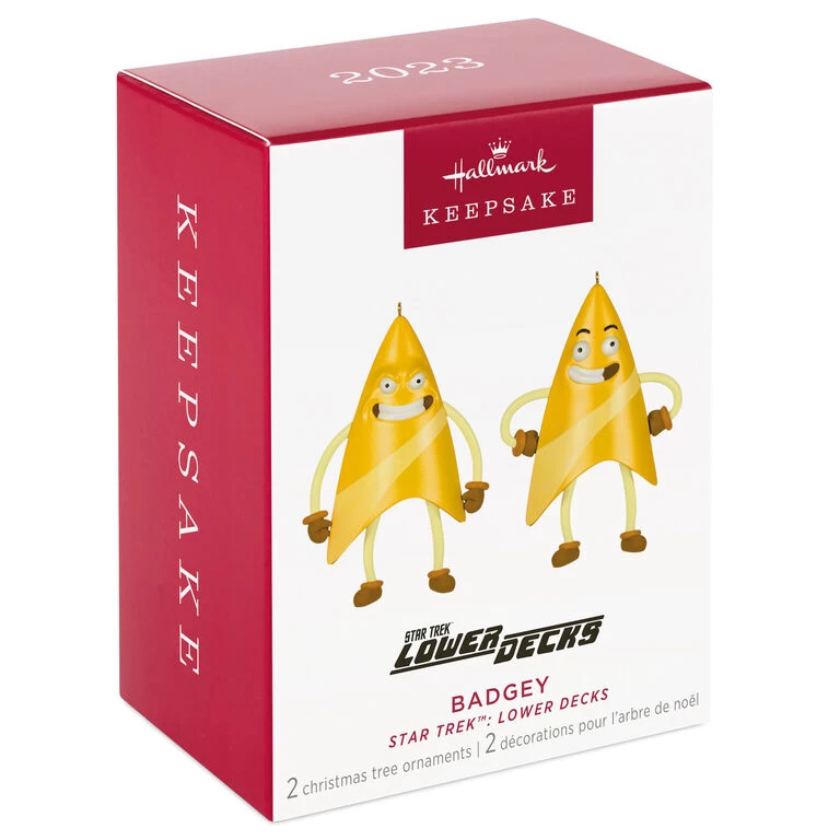 Hallmark Star Trek™: Lower Decks Badgey Ornaments, Set Of 2 4 Hallmark Star Trek™: Lower Decks Badgey Ornaments, Set Of 2 - Image 4
