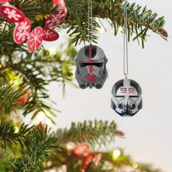 Hallmark -Hallmark Star Wars Bad Batch Hunter Wrecker Keepsake Ornaments 1999QXM9309 02