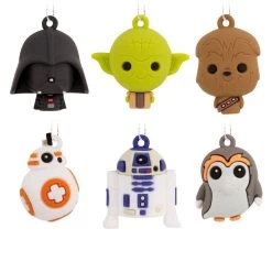 Mini Star Wars™ Shatterproof Hallmark Ornaments, Set Of 6