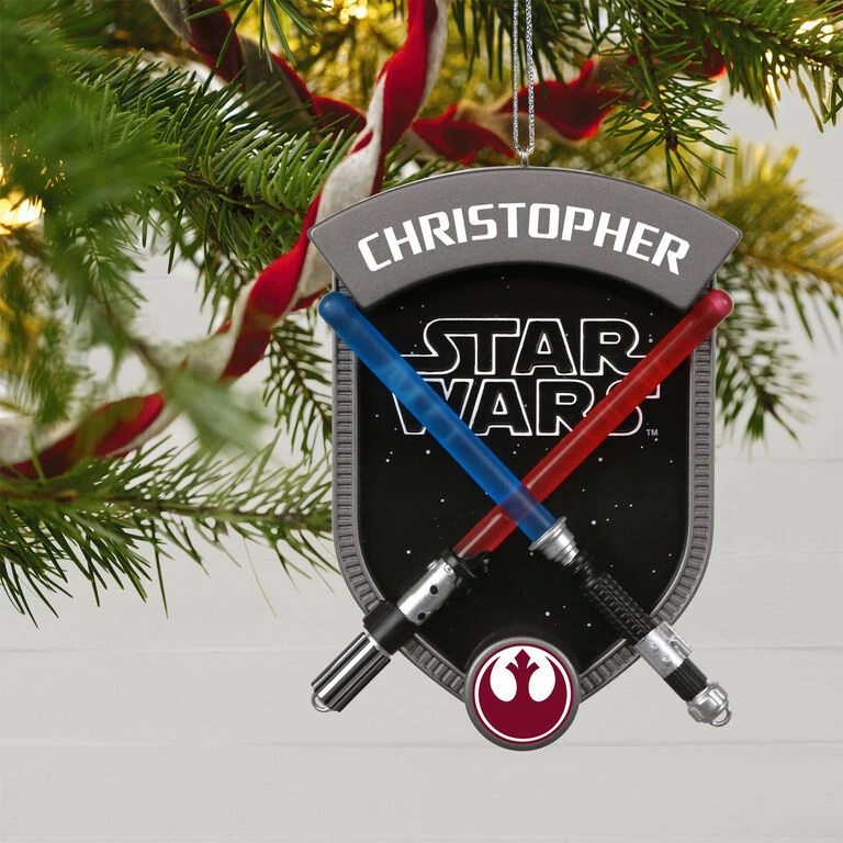 Hallmark Star Wars™ Choose Your Destiny Personalized Ornament, Rebel Alliance 2 Hallmark Star Wars™ Choose Your Destiny Personalized Ornament, Rebel Alliance - Image 2