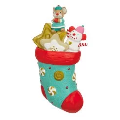 Hallmark -Hallmark Stocking With Mouse and Star Cookie Keepsake Ornament 1999QXC5619 02