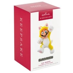 Hallmark Nintendo Super Mario™ Powered Up With Mario Cat Ornament 9 Hallmark Nintendo Super Mario™ Powered Up With Mario Cat Ornament -Hallmark Super Mario Cat Keepsake Ornament 1899QXR8199 04