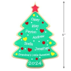 Hallmark Sweet Memories Cookie Tree Personalized Ornament -Hallmark Sweet Memories Cookie Tree Personalized Keepsake Ornament 2499QHE2005B1 03