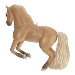 Hallmark Andalusian Dream Horse Ornament -Hallmark Tan Horse Keepsake Ornament 1799QGO2709 06