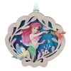 Hallmark Disney The Little Mermaid Ariel And Friends Papercraft Ornament