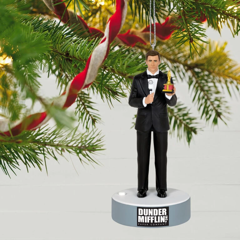 Hallmark The Office Dundie Winner! Ornament With Sound 2 Hallmark The Office Dundie Winner! Ornament With Sound - Image 2