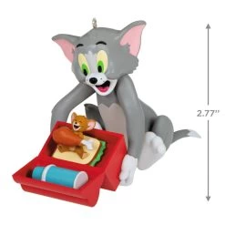 Hallmark Tom And Jerry™ What's For Lunch? Ornament -Hallmark Tom and Jerry Lunch Box Keepsake Ornament 1899QXI6059 03