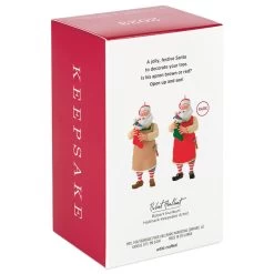 Hallmark Toymaker Santa Surprise Mystery Ornament 15 Hallmark Toymaker Santa Surprise Mystery Ornament -Hallmark Toymaker Santa Holding Stocking Keepsake Ornament 1999QGO2967 07