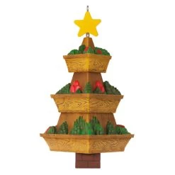 Hallmark Season's Gardenings Ornament -Hallmark TreeShaped Gardening Planter Keepsake Ornament 1899QGO2947 06