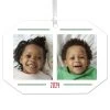 Hallmark Two-Photo Personalized Text And Photo Metal Ornament