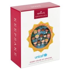 Hallmark UNICEF Every Color Of Amazing Papercraft Ornament -Hallmark UNICEF Children of World Keepsake Ornament 1999QXI7497 04