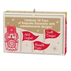 Hallmark Nifty Fifties Keepsake Ornaments Special Edition Ornament -Hallmark Vintage Box of Nutcrackers Keepsake Ornament 2099QGO2819 06