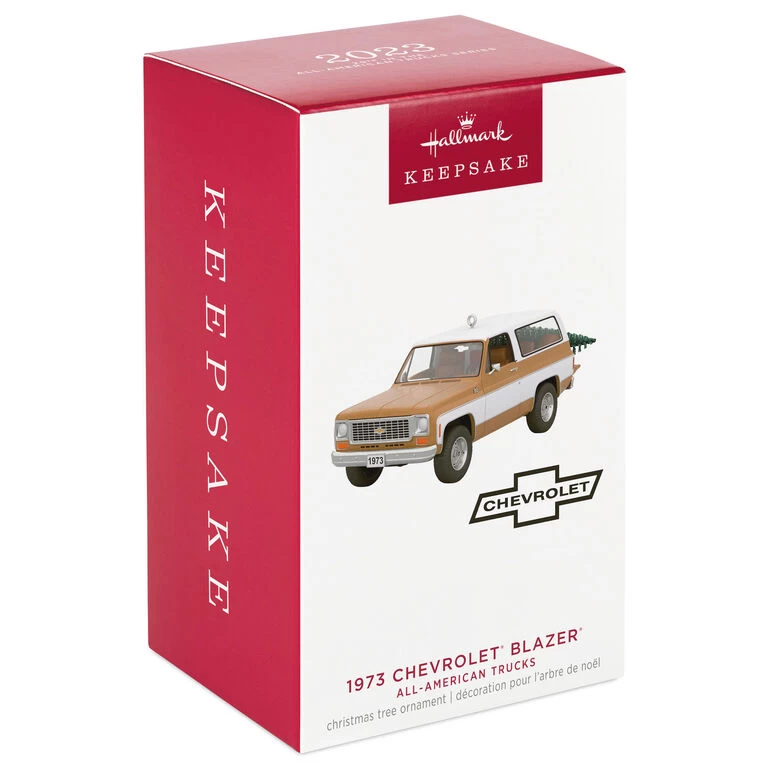 Hallmark All-American Trucks 1973 Chevrolet® Blazer® 2023 Metal Ornament 4 Hallmark All-American Trucks 1973 Chevrolet® Blazer® 2023 Metal Ornament - Image 4