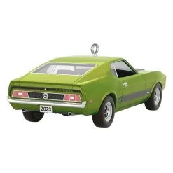 Hallmark Classic American Cars 1973 Ford Mustang Mach 1 2023 Metal Ornament -Hallmark Vintage Ford Mustang Car Keepsake Ornament 2199QXR8157 06