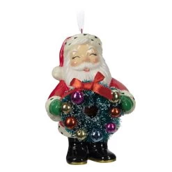 Hallmark Jolly Santa Porcelain Special Edition Ornament