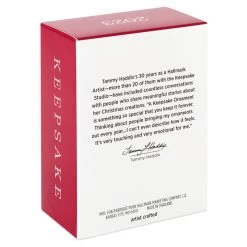 Hallmark Snow Angel Ornament -Hallmark White and Pink Glittery Snow Angel Keepsake Ornament 1399QGO2749 05