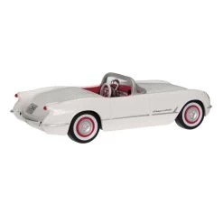 Hallmark 1953 Chevrolet® Corvette® 70th Anniversary 2023 Metal Ornament -Hallmark White and Red Corvette Car Keepsake Ornament 2199QXE3247 06