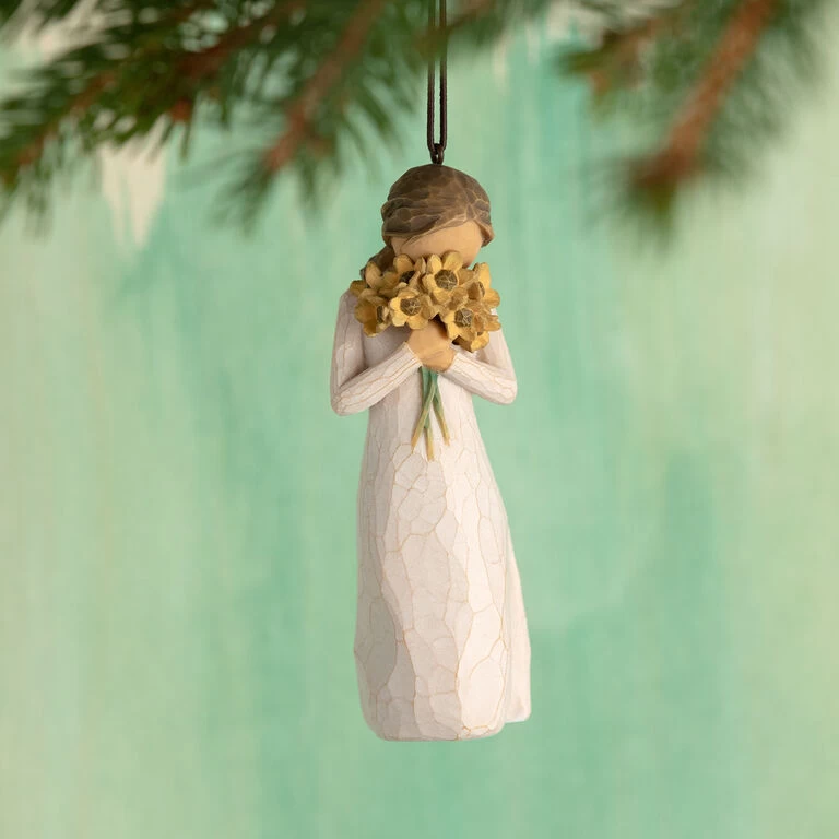 Willow Tree Warm Embrace Ornament, 4" 3 Willow Tree Warm Embrace Ornament, 4" - Image 3