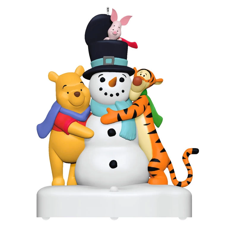 Hallmark Disney Winnie The Pooh A Happy Holiday Hug Musical Ornament 1 Hallmark Disney Winnie The Pooh A Happy Holiday Hug Musical Ornament