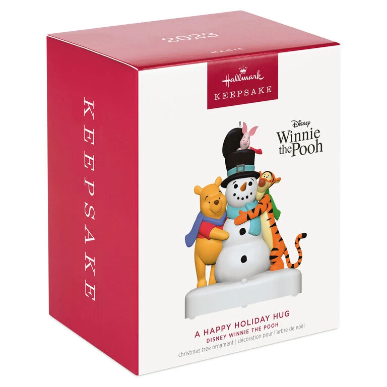 Hallmark Disney Winnie The Pooh A Happy Holiday Hug Musical Ornament 4 Hallmark Disney Winnie The Pooh A Happy Holiday Hug Musical Ornament - Image 4